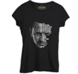 Linkin Park - Chester Siyah Kadın Tshirt