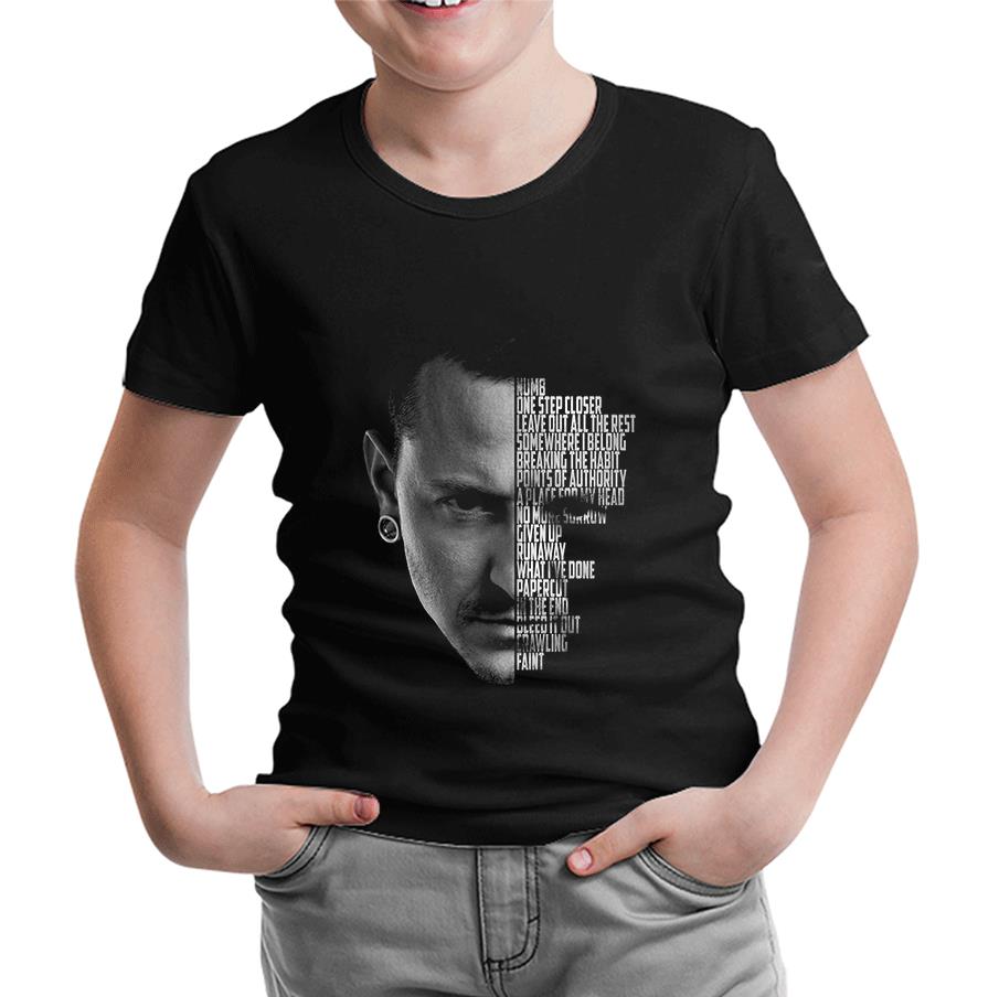 Linkin Park - Chester Siyah Çocuk Tshirt