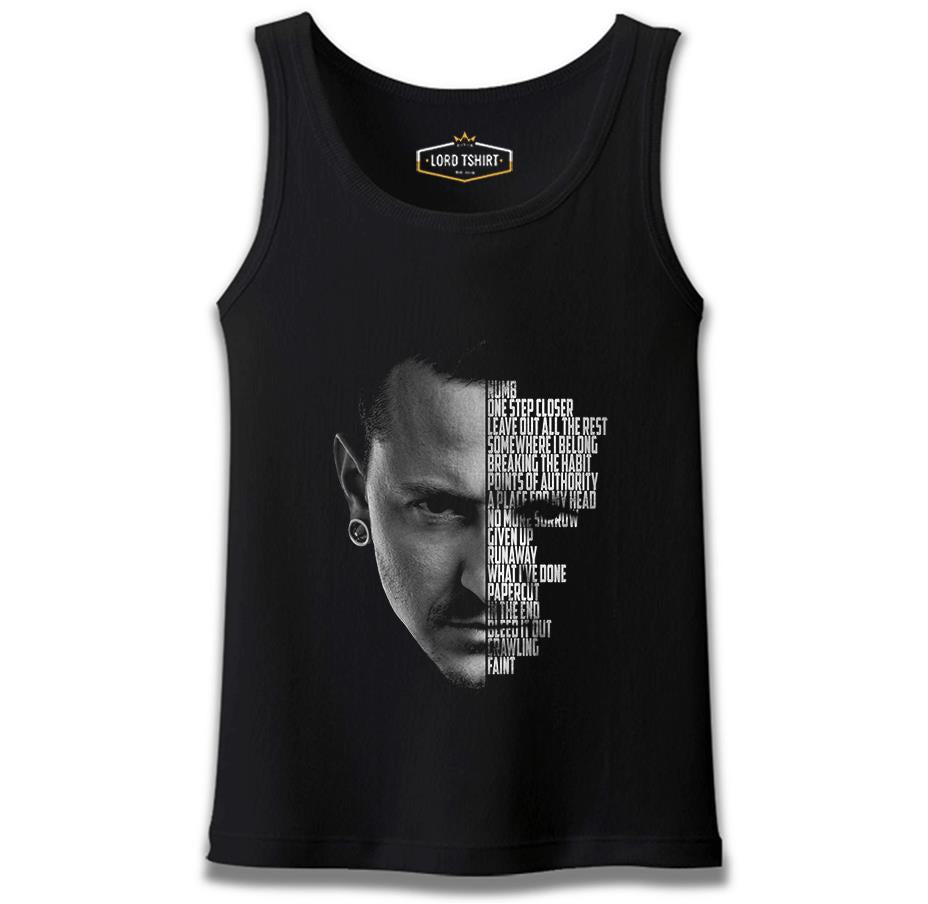 Linkin Park - Chester Siyah Erkek Atlet