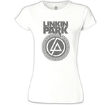 Linkin Park - Logo 2 Beyaz Kadın Tshirt