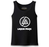 Linkin Park - Logo 3 Black Male Athlete