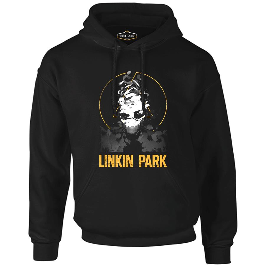 Linkin Park - Soldier Siyah Erkek Fermuarsız Kapşonlu