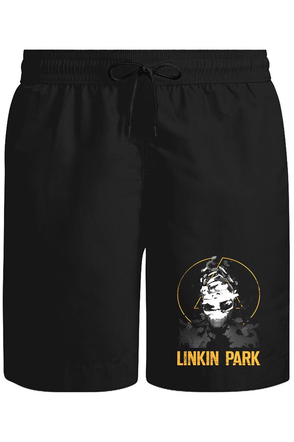 Linkin Park - Soldier Unisex Siyah Şort