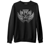 Linkin Park - Wings Black Men's Thick Sweatshirt