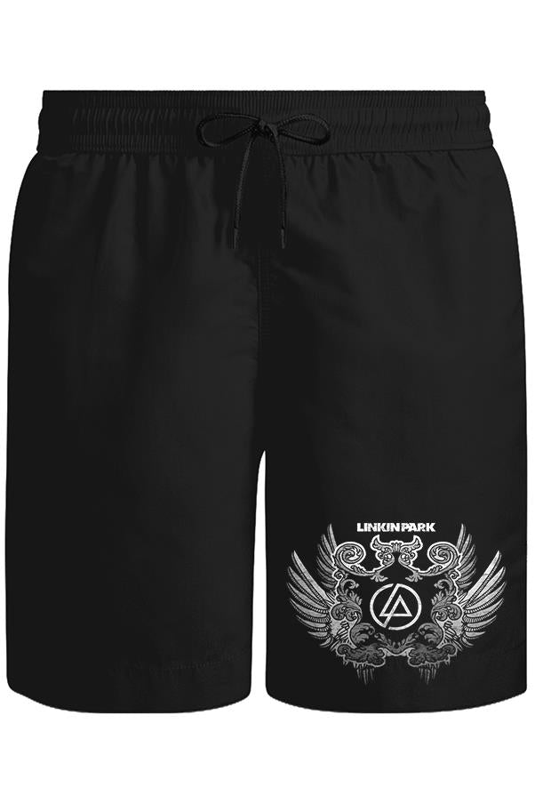 Linkin Park - Wings Unisex Siyah Şort