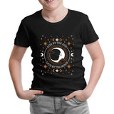 Live by the Sun Love by the Moon Siyah Çocuk Tshirt