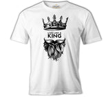 Live Like a King White Men's Tshirt