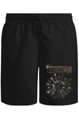 Locke and Key - All Keys Unisex Siyah Şort