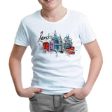 Londra - Kulübe Beyaz Çocuk Tshirt