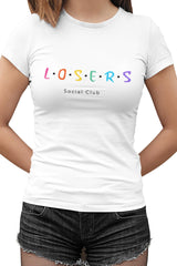 Losers Club Beyaz Kadın Tshirt