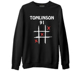 Louis Tomlinson - 91 Black Men's Thick Sweatshirt