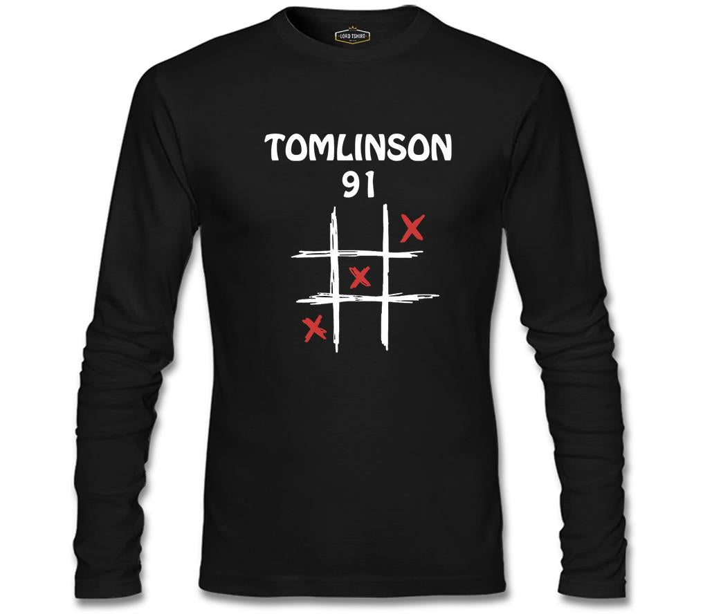 Louis Tomlinson - 91 Siyah Erkek Sweatshirt