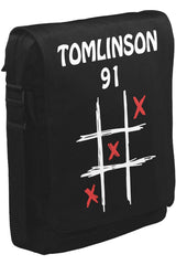 Louis Tomlinson - 91 Unisex Siyah Postacı Çanta
