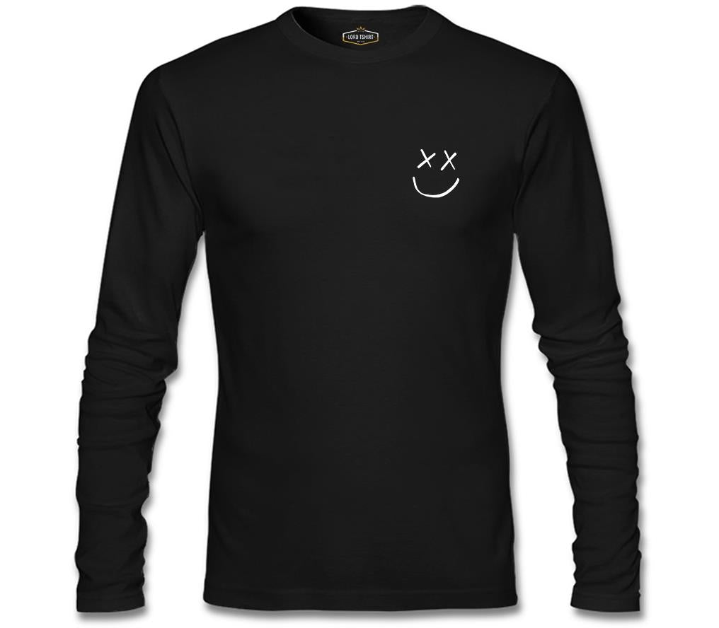 Louis Tomlinson - Face Siyah Erkek Sweatshirt