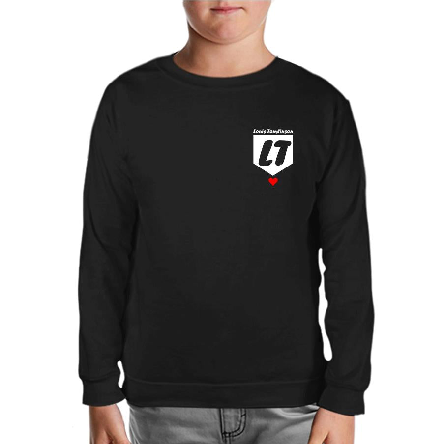 Louis Tomlinson - LT Black Kids Sweatshirt
