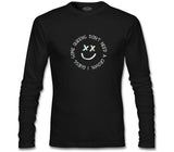 Louis Tomlinson - Queens don't Need Crown Siyah Erkek Sweatshirt
