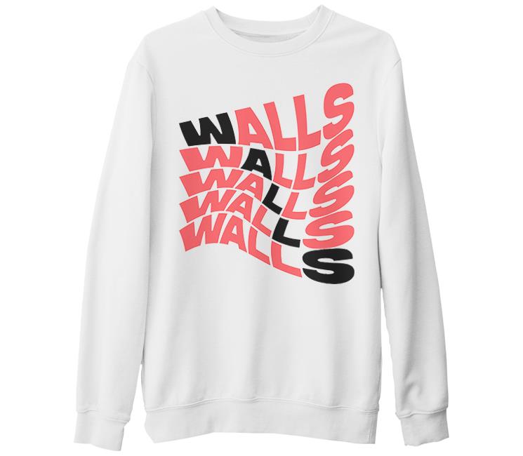 Louis Tomlinson - Walls White Thick Sweatshirt