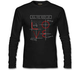 Love Math Black Men's Sweatshirt