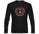 Lovelyz - Logo Siyah Erkek Sweatshirt