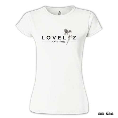 Lovelyz - Trilogy Beyaz Kadın Tshirt