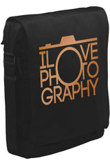 lOvePhOto Unisex Siyah Postacı Çanta