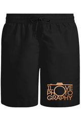 lOvePhOto Unisex Siyah Şort