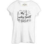 Lucky Golf Tshirt Beyaz Kadın Tshirt