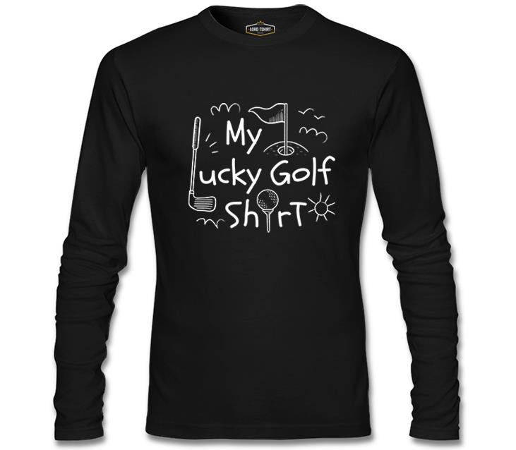 Lucky Golf Tshirt Black Men's Sweatshirt