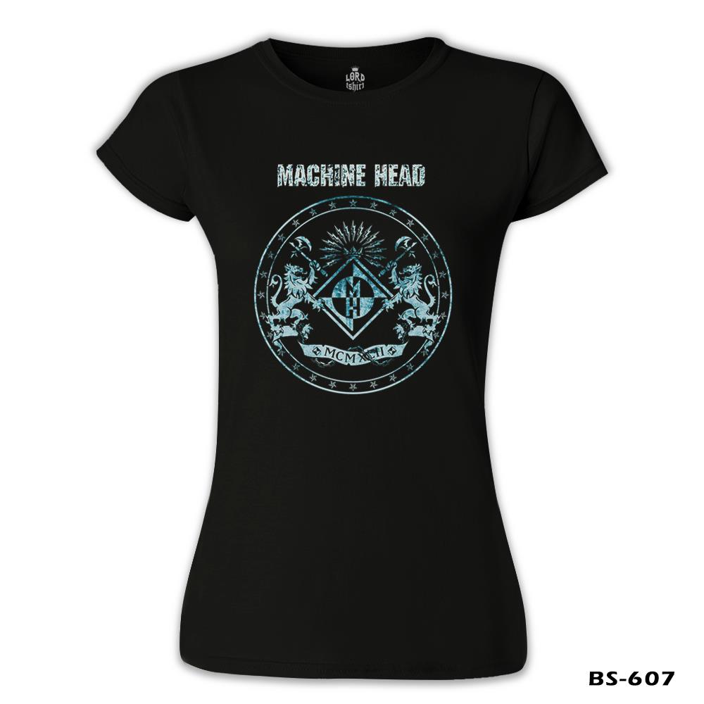 Machine Head - MCMXCII Siyah Kadın Tshirt