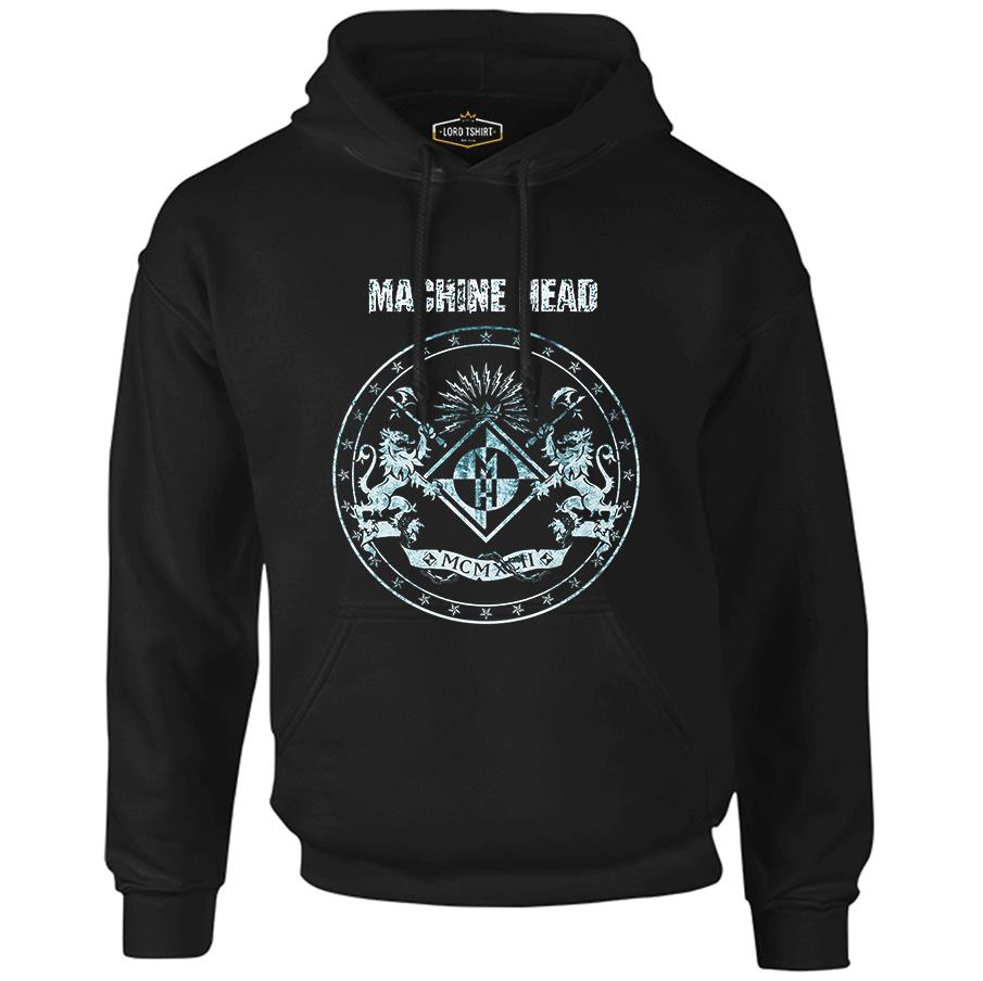 Machine Head - MCMXCII Siyah Erkek Fermuarsız Kapşonlu