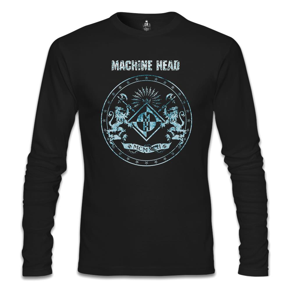 Machine Head - MCMXCII Siyah Erkek Sweatshirt