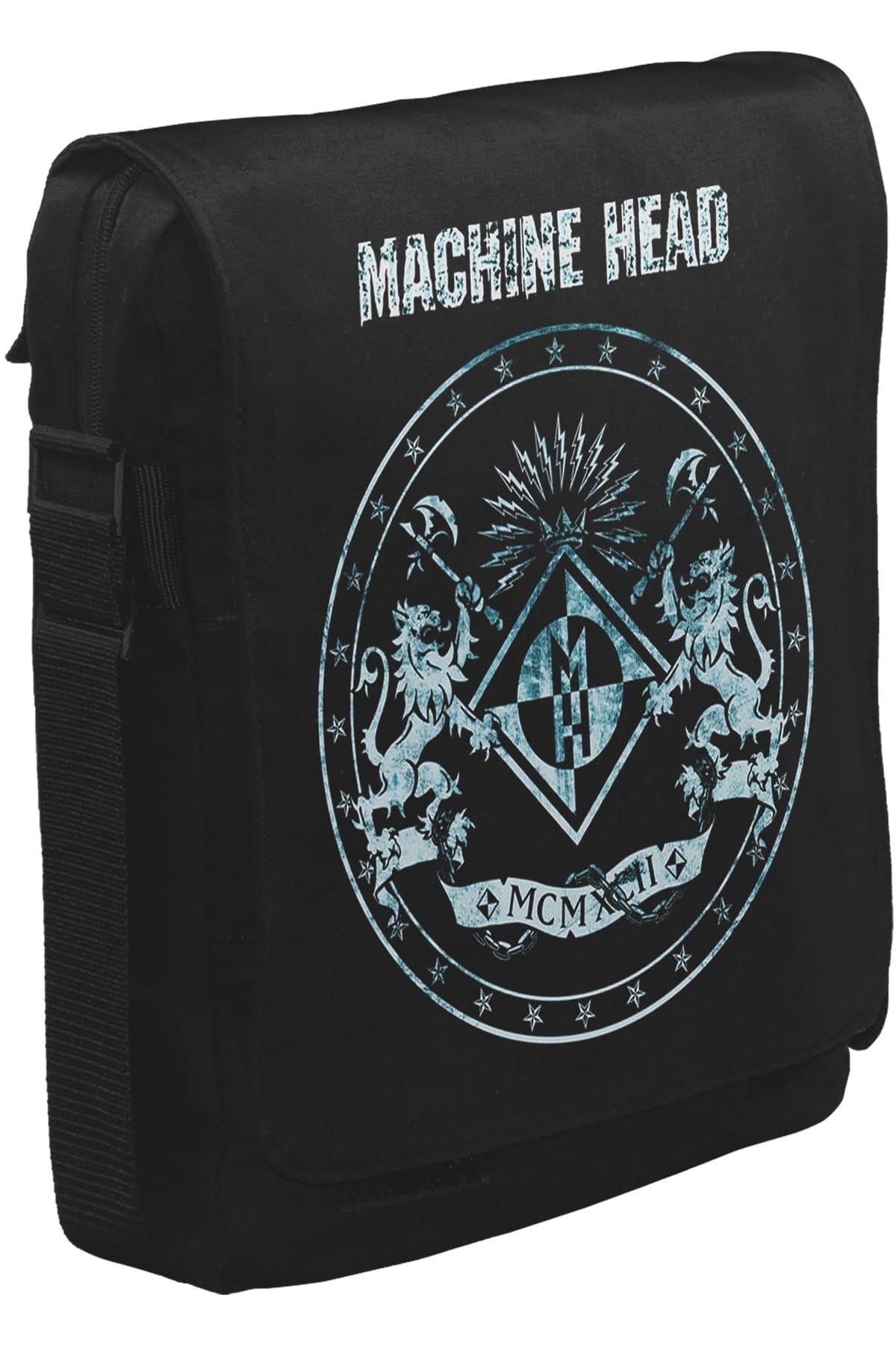 Machine Head - MCMXCII Unisex Siyah Postacı Çanta
