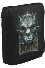 Maddog Unisex Siyah Postacı Çanta