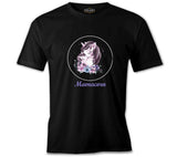 Mamacorn Flower Mother's Day Black Unisex Tshirt