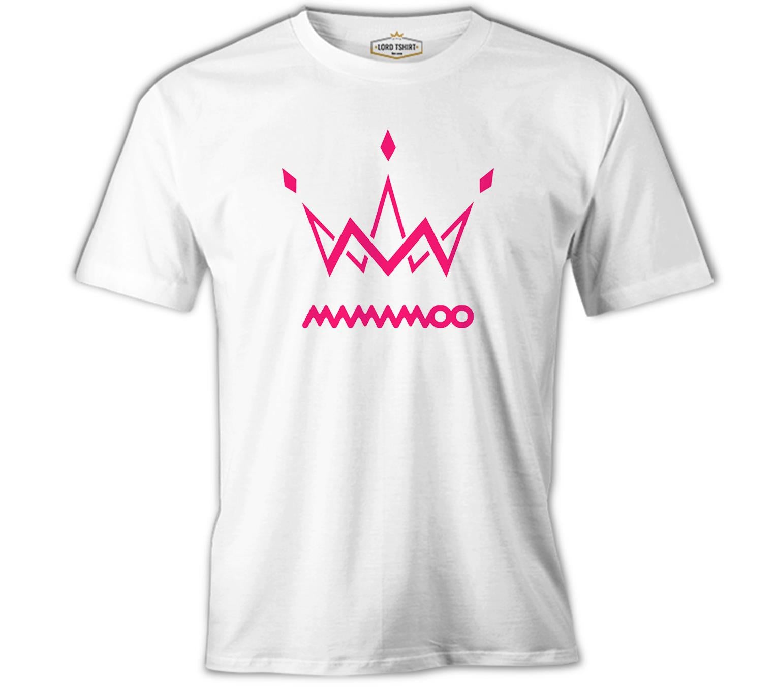 Mamamoo - Logo Crown White Men's T-Shirt