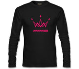 Mamamoo - Logo Crown Siyah Erkek Sweatshirt