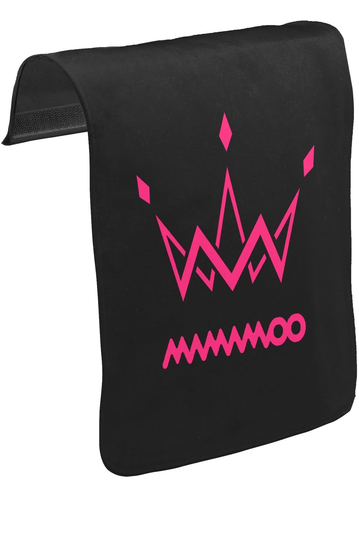 Mamamoo - Logo Crown Unisex Siyah Tak-Çıkar Postacı Çanta Kapağı CK-1162