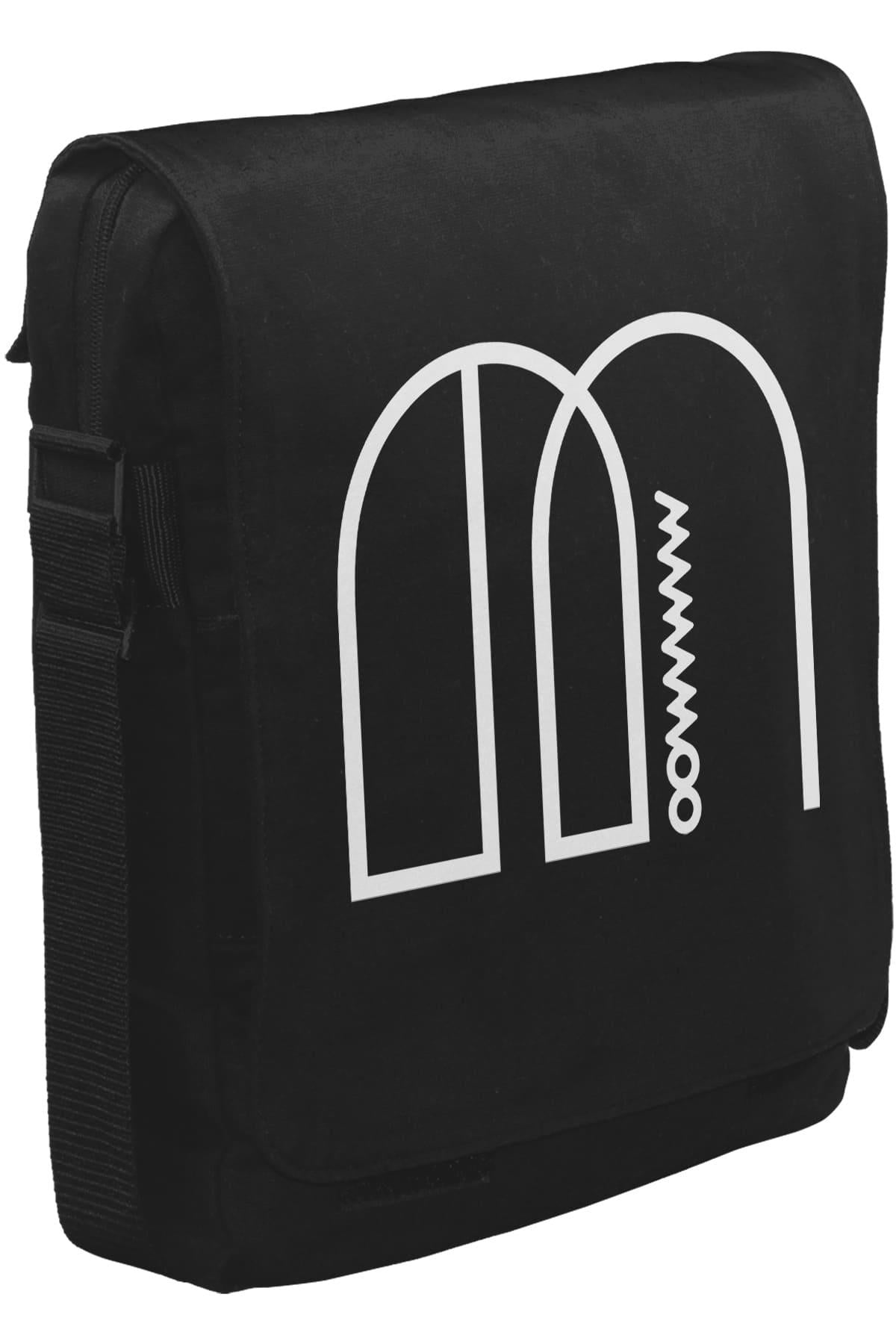 Mamamoo - Logo M Unisex Siyah Postacı Çanta
