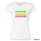 Mamamoo - Logo Moosical Beyaz Kadın Tshirt