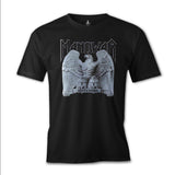 Manowar - Logo Siyah Erkek Tshirt