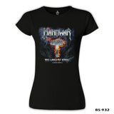 Manowar - Lord of Steel Siyah Kadın Tshirt