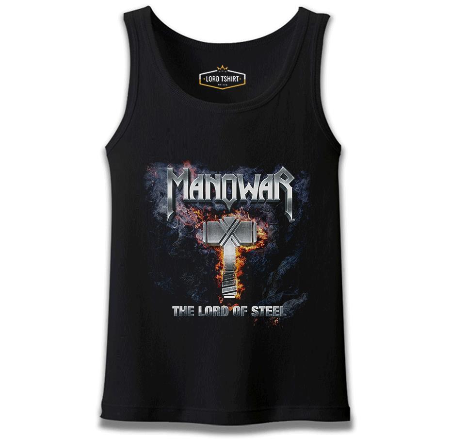 Manowar - Lord of Steel Black Men's Athlete