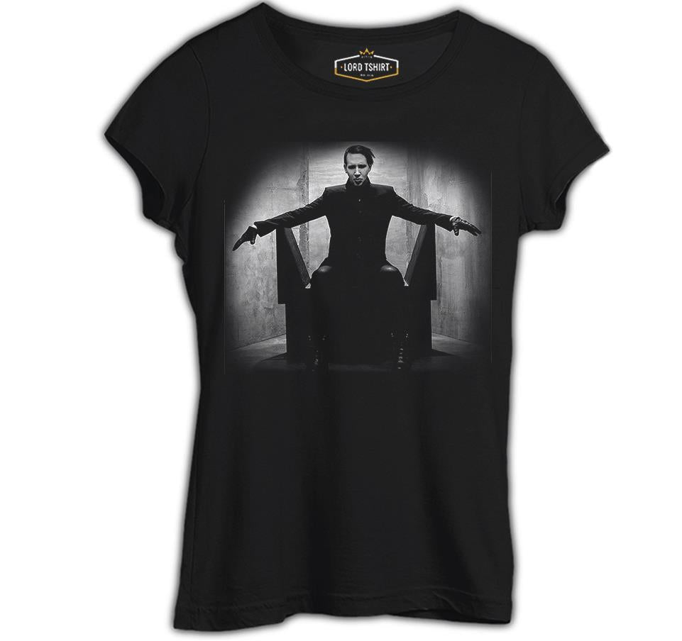 Marilyn Manson II Black Women's Tshirt