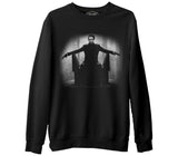 Marilyn Manson II  Siyah Erkek Kalın Sweatshirt