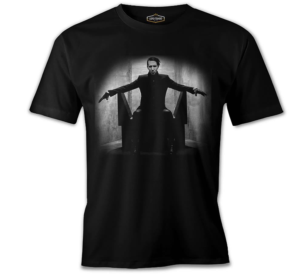 Marilyn Manson II Siyah Erkek Tshirt
