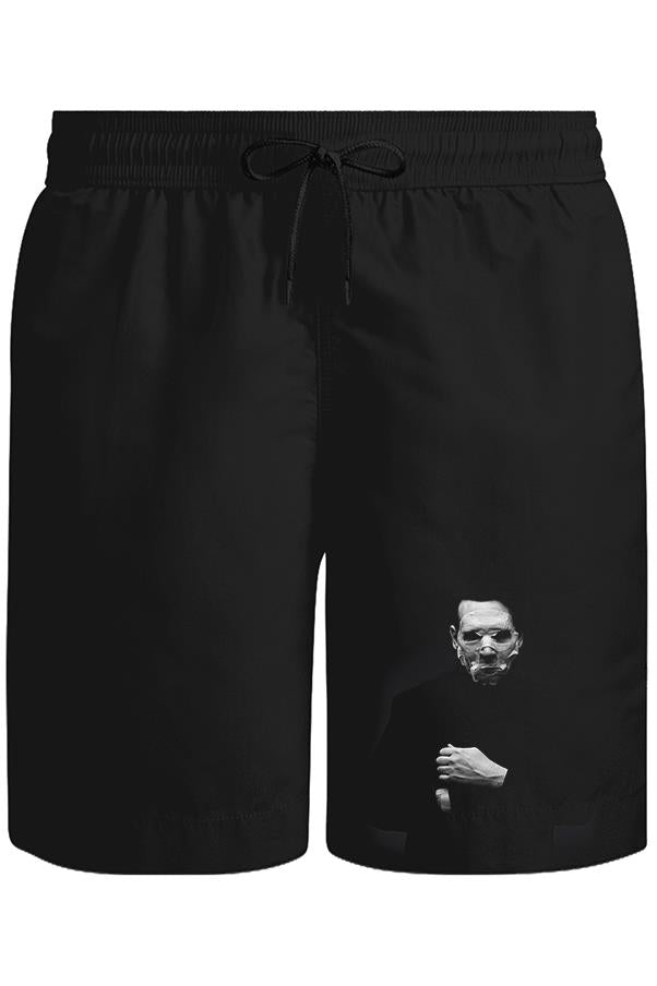 Marilyn Manson - Pale Unisex Siyah Şort