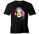 Marilyn Monroe - Pinkfull Siyah Erkek Tshirt