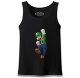 Mario & Luigi - Luigi  Siyah Erkek Atlet