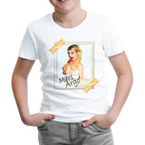 Mars Argo - Portrait White Kids T-Shirt