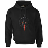 Mars - NASA Rocket Black Men's Zipperless Hoodie 